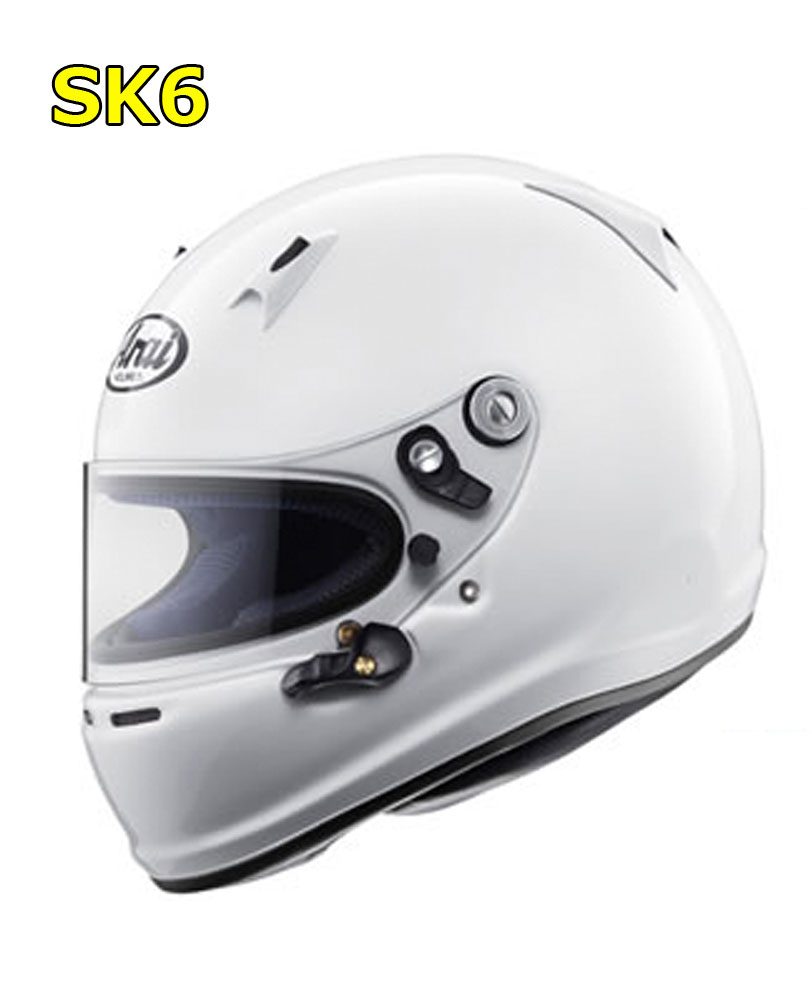 Arai アライ ヘルメット SK-6 PED カートレース用 SNELL K規格ヘルメット SK6-XS SK6-S SK6-M SK6-L SK6-XL