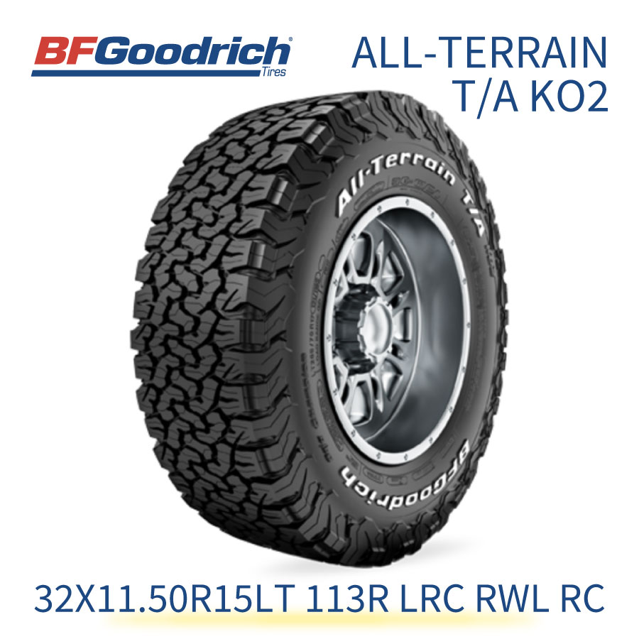 BF Goodrich All-Terrain T/A 32X11.50R15LT 113R 15インチ 夏タイヤ 4