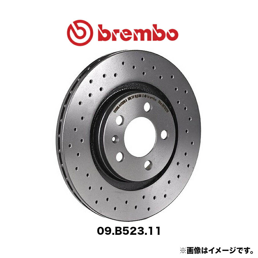 09.B523.11 brembo ブレンボ ブレーキディスク フロント 左右セット ブレーキローター UVコーティング スタンダードタイプ DAIHATSU クー コペン ブーン ムーヴ SUBARU デックス TOYOTA bB