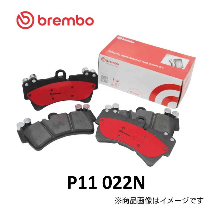 P11 022N brembo �֥��� ����ߥå� �֥졼���ѥå� �ե���� �������å� ������� JEEP CHEROKEE ���������� WRANGLER ...