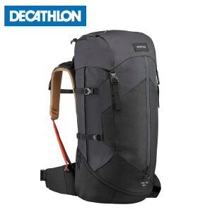 FORCLAZ (フォルクラ) 登山・トレッキング バックパック・ザック TREK 100 EASYFIT - メンズ 50L カーボングレー 8559690 2899305 デカトロン DECATHLON