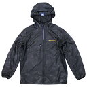 ミシュラン MICHELIN リップストップフードジャケット Ripstop Hoodjacket Michelin Camo Black カモフラージュ ブラック ビバンダム おしゃれ