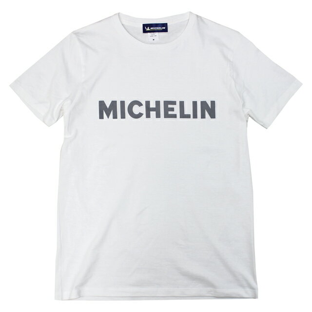 楽天スーパーSALE特別価格！ミシュラン MICHELIN 半袖 Tシャツ Logo ロゴ ホワイト ネイビー ヘザーグレー 白 紺 灰色 ビバンダム メール便 ミシュランマン ミシュランガイド