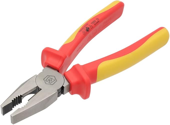 8インチ VDE認証 絶縁ペンチ 200mm コンビネーションプライヤー 1000V 顎硬度HRC58~62 ツートンカラーの滑り止めハンドル マイケルプロ MP003066 工具 整備用品 メンテナンス 修理 DIY 自動車 軽自動車 大型車 自動車やバイクの整備に MichaelPro