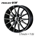 【楽天スーパーSALE限定★最大6,000ポイントバック!要エントリー】WEDS ホイール RIZLEY VS 17インチ 7.0J インセット40/53/48...
