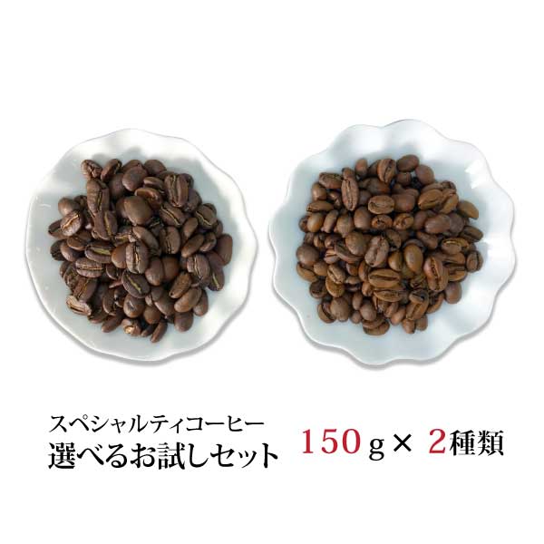 スペシャルティコーヒー送料無料！選べるスペシャルティコーヒー2種各150gセット