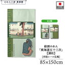 のれん 東海道五十三次 和風 85cm幅 150cm丈 2種 歌川広重 保永堂 濱松 緑 グリーン 暖簾 半間 和柄 日本画 絵画 浮世絵 歌舞伎 名画 屏風 障壁画 間仕切り 目隠し タペストリー 入口 店頭 軒先 業務用 店舗用 飲食店 居酒屋