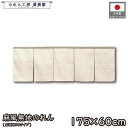 のれん 麻風 無地 175cm幅 60cm丈 5つ割 麻風スラブ ベージュ 暖簾 和風 洋風 シンプル ナチュラル 間仕切りカーテン 目隠し 入口 店頭 軒先 ...