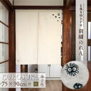 のれん ジブリ となりのトトロ グッズ 75cm幅 90cm丈 刺繍 雑貨 インテリア まっくろくろすけ KUROSUKE アイボリー グリーン