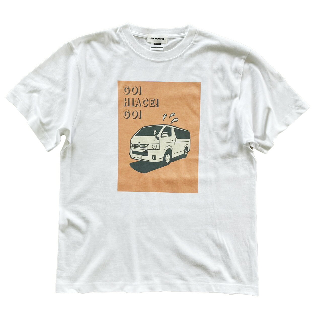 【順次発送】Tシャツ 2201TY01-08 トヨタ ハイエース【お届け日指定不可】