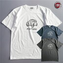 Tシャツ FIAT 2301FT01-52 フィアット 500 綿100％ 6.2オンス (コーマ糸)