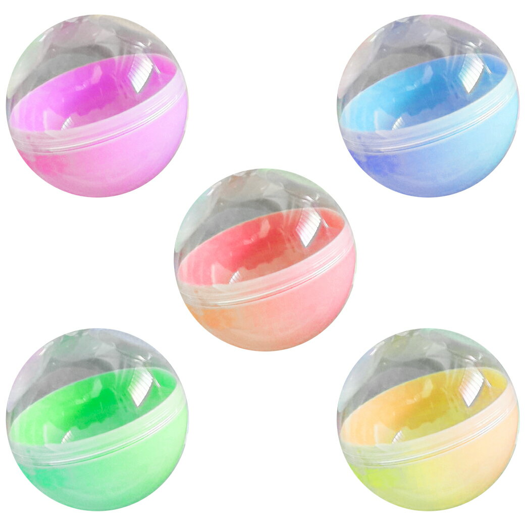 ガチャカプセル 75mm 空カプセル100個セット(納期数日頂くことがあります)