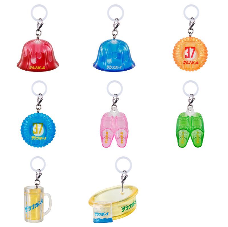 【送料無料】サウナボーイ めじるしアクセサリー 全8種 コンプリートのサムネイル