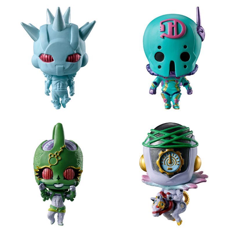 【送料無料】ジョジョの奇妙な冒険 スタンドフィギュアコレクション10 全4種 コンプリート