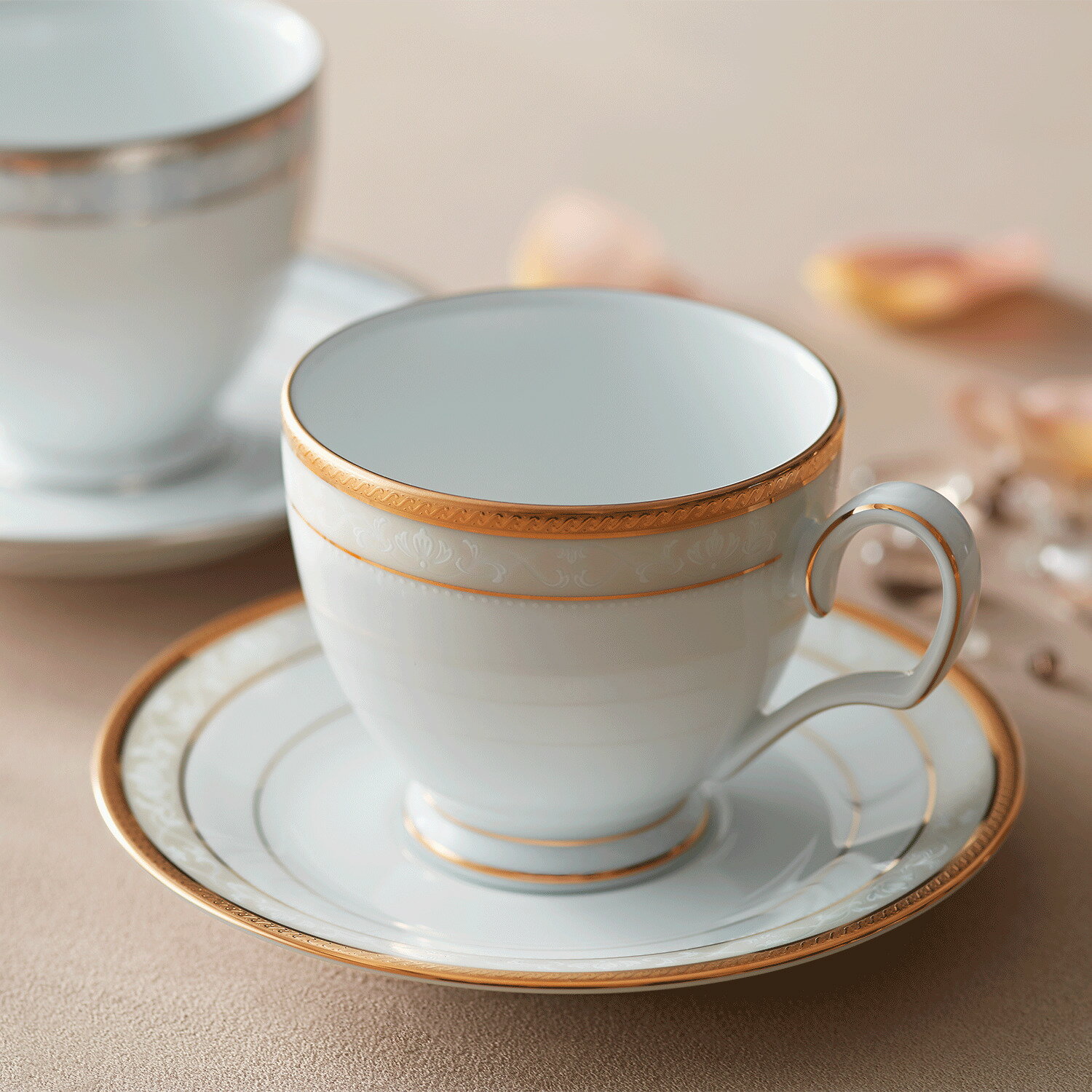 【楽天限定】ノリタケ 食器 ハンプシャーゴールド＆エモーション ペアセット 2人用 ( セット おしゃれ noritake-official-10001233 ノリタケ公式ショップ 楽天市場店 サンプル画像3
