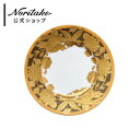 ノリタケ オマージュ コレクション 19cmプレート(橙絵花鳥文) ( 食器 軽い食器 ギフトボックス入り デザート皿 パン皿 サラダ皿 誕生日・記念日 母の日...