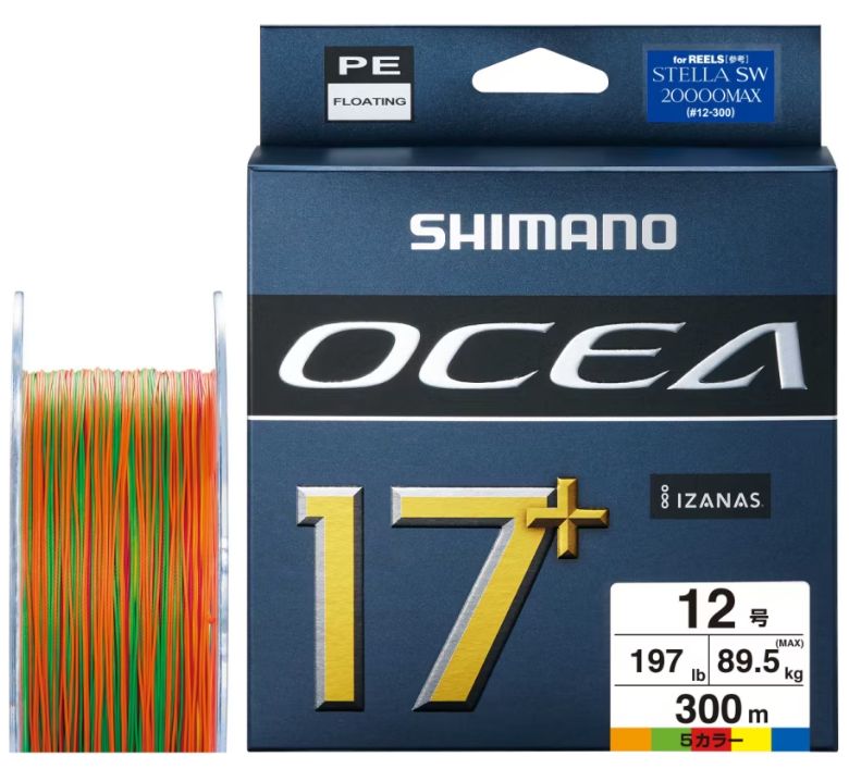 ���ޥ� ������17+PE 12��300m 5���顼 SHIMANO