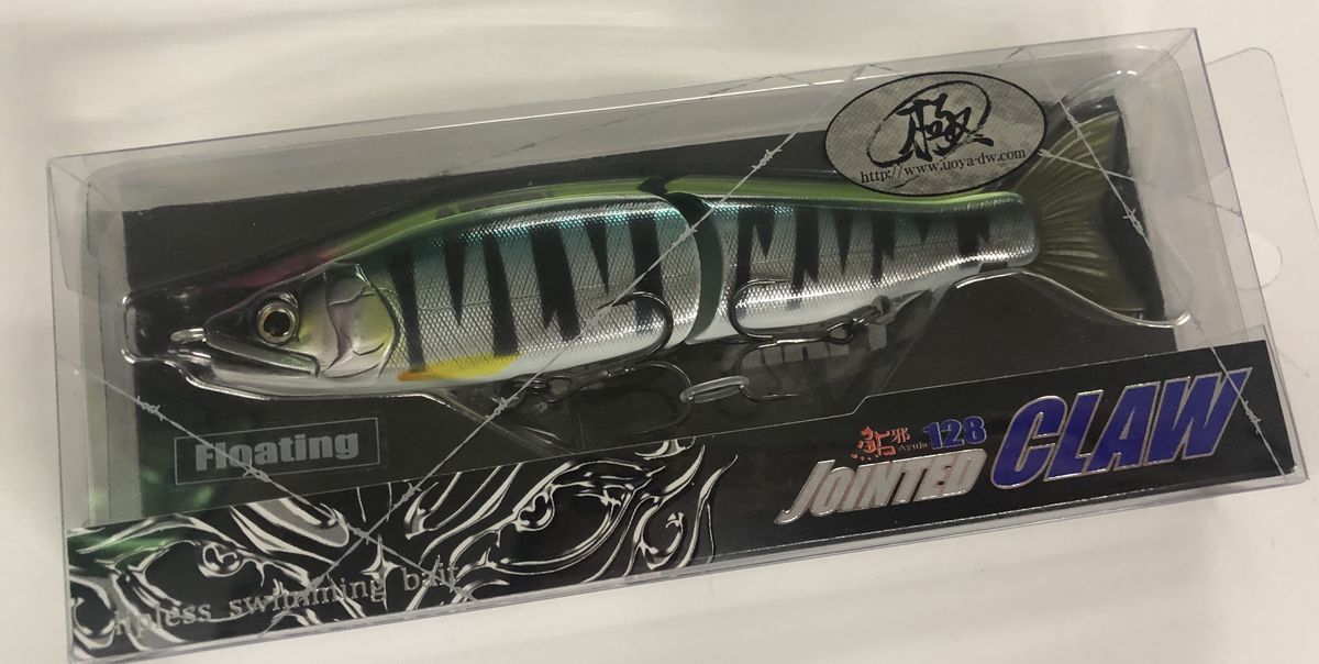 Rakuten - ガンクラフト 邪鮎 ジョインテッドクロー128F ヴィジブルシルバーシャッド