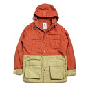【SIERRA DESIGNS】シェラデザイン 7896 2トーン マウンテンパーカー RUST/V.TAN 2022FW新作