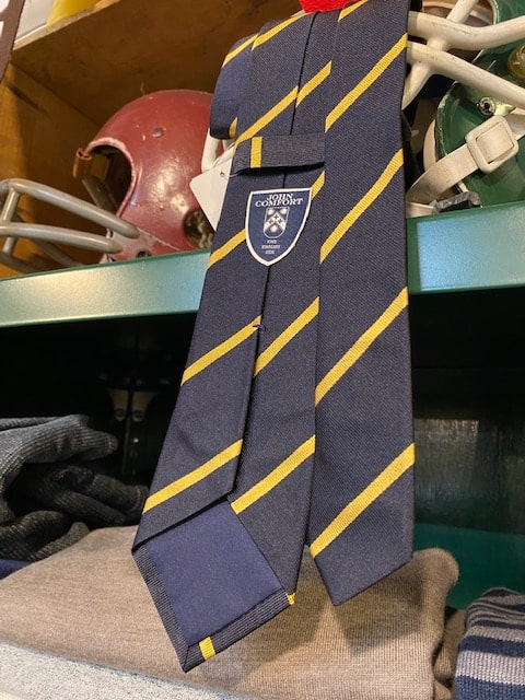 Johncomfort レジメンタルストライプ タイ