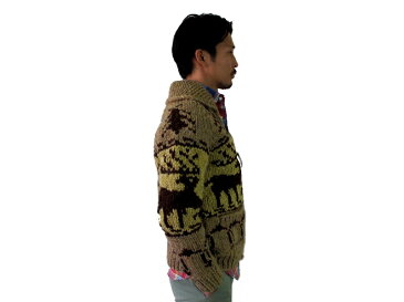 Kanata カウチンセーター メンズ カウチンニット カウチン セーター ニット カナタ 送料無料 ビンテージDeerキャメル プレゼントに最適!