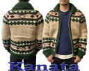 Kanata カナタ カウチンセーター ウールセーター メンズ カウチン カナダ製 セーター ブラン ...
