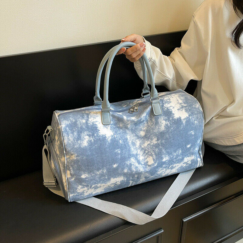 トートバッグ トラベルバッグ ボストン 国内旅行 タイダイ ハンドバッグ 男女兼用 手提げ アウトドア 丈夫 鞄 大容量 スポーツ 旅行用バッグ 乾湿分離 1泊 2泊 ジムバッグ 出張 ビジネス 温泉 帰省 シンプル 修学旅行 林間学 northenfarm01-10007739 Northen Farm サンプル画像2