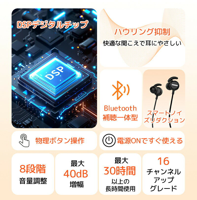 集音器 首掛け集音器 高齢者 しゅうおんき 集音器 ミミクリア 使いやすい 充電式 ...
