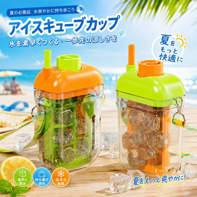 商品情報ご注意製氷皿がで変形しないように、高温や火をお避けください。製氷皿 製氷カップ アイスキューブカップ 製氷ボトル ワンプッシュ脱氷 氷作りボトル 製氷器 一体型 直接飲める アイスコーヒー 熱中症対策 夏用 アイスキューブカップ 製氷カップ ワンタッチ脱氷 氷作りボトル 製氷器 一体型 冷たい飲み物 レモン水 アウトドア キャンプ 夏対策 5