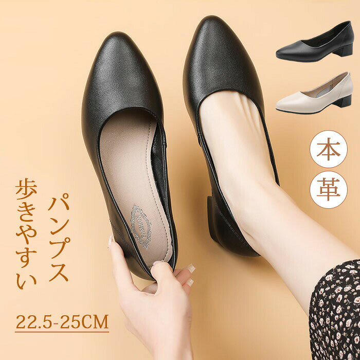 ＼期間限定300OFF／ポインテッドトゥパンプス ローヒールパンプス フラットパンプス 痛くない 柔らかい フラットシューズ 歩きやすい パンプス オフィス 通勤 ブラック 幅広 疲れない 本革 牛革 レザー 太ヒール ぺたんこ 美脚 仕事用 5cmヒール 卒業式 入学式 northenfarm01-10046100 Northen Farm パッケージ画像