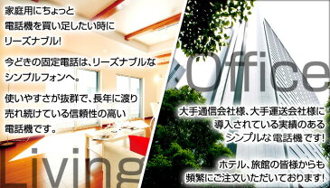 ノーザンブルー 電話機 ホワイト（アイボリー） 全国送料無料0円 本体 固定 固定電話 固定電話機 シンプル| 家庭用電話機 電話 電話器 家庭用 オフィス用品 事務用品 電話機本体 家庭用電話 ホテル 旅館 業務用 業務用電話機