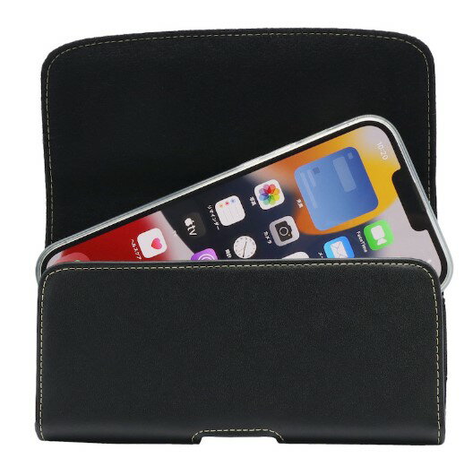 ★ASDEC サイズ別スマートホルダー LLサイズ 縦型 スマホポーチ 【内寸】H159×W80×D13mm (約) スマホ ホルダー ベルト通し ベルトポーチ 腰 レザー 作業 SH-SPLLV SH-SPLLH 回転式ベルトクリップ