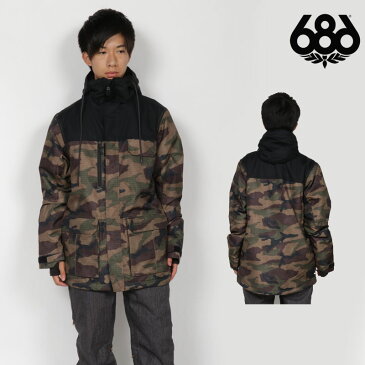 18-19 686 SIX EIGHT SIX ウェア メンズ ジャケット SIXER INSULATED JACKET スノーボードウェア スノボ L8W111