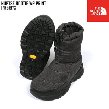 ノースフェイス スノーブーツ メンズ レディース ヌプシブーティー NUPTSE BOOTIE WP PRINT スノーシューズ アウトドアブランド NF51973