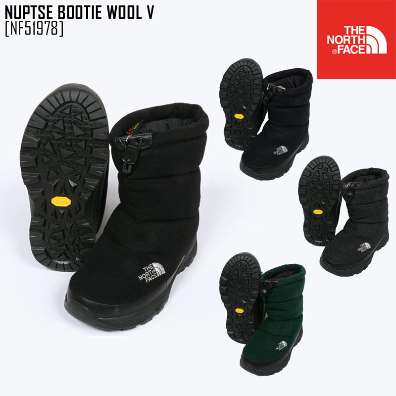 SALE セール ノースフェイス ブーツ スノーブーツ メンズ レディース ヌプシブーティー NUPTSE BOOTIE WOOL V スノーシューズ アウトドアブランド NF51978