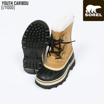 SOREL ソレル スノーブーツ キッズ YOUTH CARIBOU カリブー スノーシューズ 雪遊び LY1000