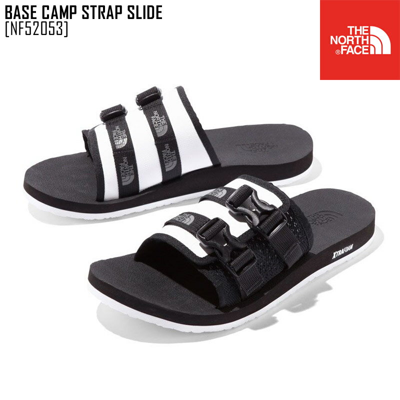 セール SALE THE NORTH FACE ノースフェイス ベース キャンプ ストライプ スライド BASE CAMP STRAP SLIDE サンダル 靴 NF52053 メンズ レディース