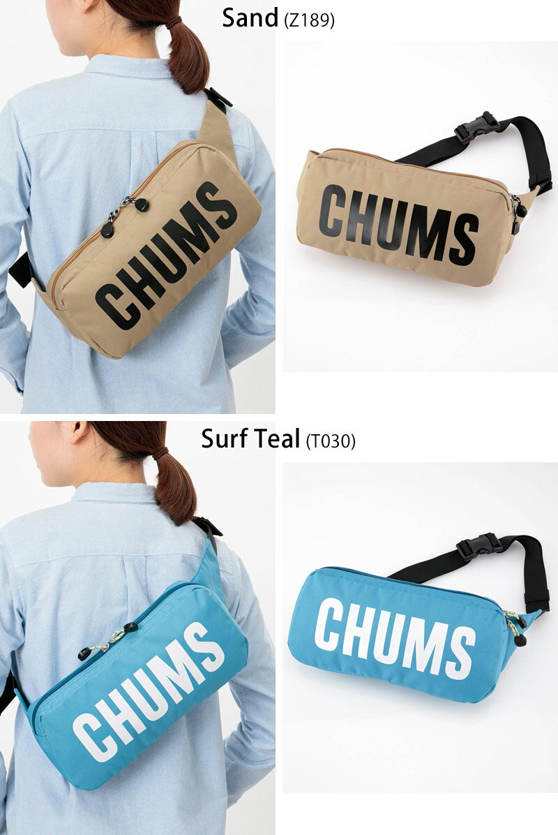 GWも毎日発送 新作 CHUMS チャムス リサイクル チャムス ロゴ ウエスト バッグ RECYCLE CHUMS LOGO WAIST BAG ボディバッグ ウエストポーチ CH60-3122 メンズ レディース