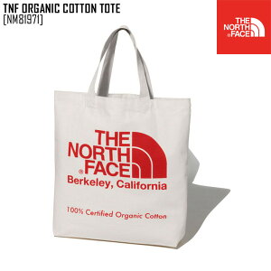 新作 THE NORTH FACE ノースフェイス TNF オーガニック コットン トート TNF ORGANIC COTTON TOTE バッグ トート NM81971 メンズ レディース