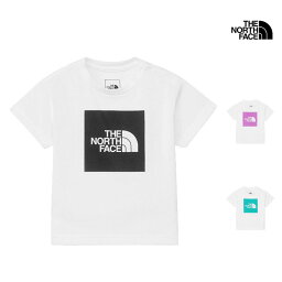 【GWも毎日発送】 新作 THE NORTH FACE ノースフェイス ベビー ショートスリーブ カラード スクエア ロゴ ティー BABY S/S COLORED SQUARE LOGO TEE Tシャツ トップス NTB32361 ベビー