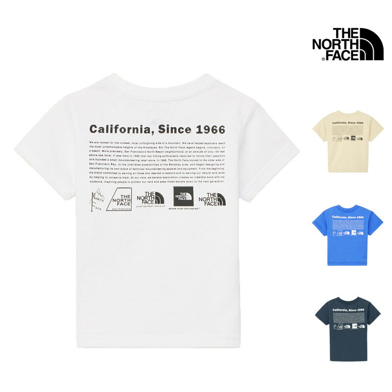 新作 THE NORTH FACE ノースフェイス ベビー ショートスリーブ ヒストリカル ロゴ ティー BABY S/S HISTORICAL LOGO TEE Tシャツ トップス NTB32356 ベビー
