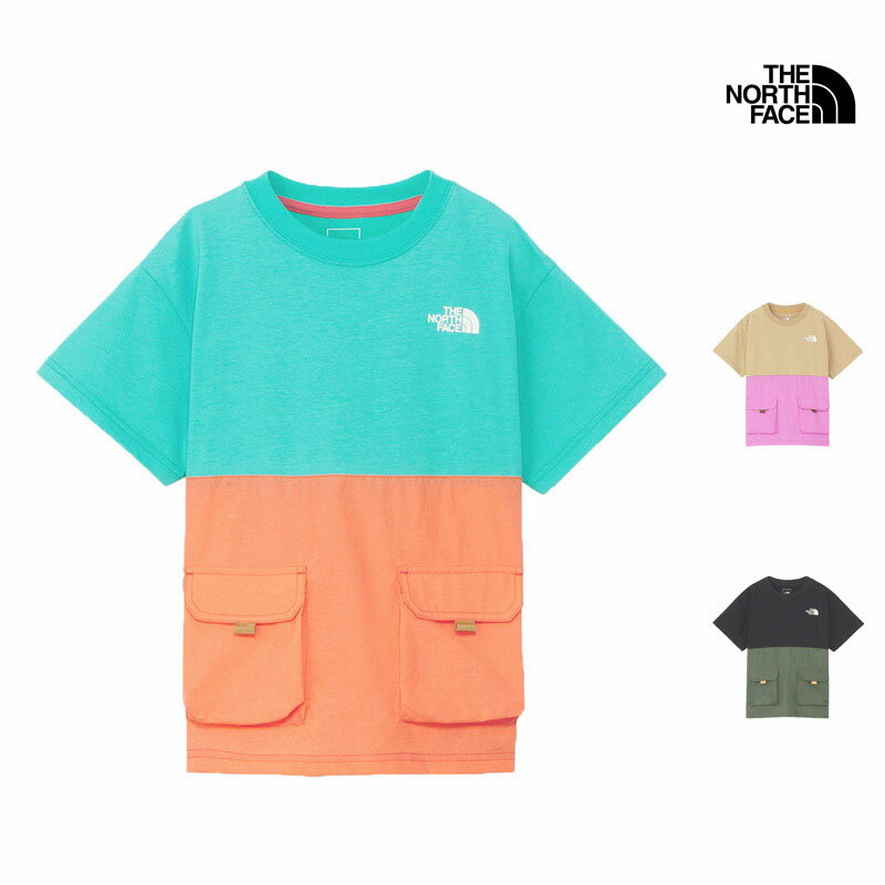 新作 THE NORTH FACE ノースフェイス キッズ アドベンチャー ティー KIDS ADVENTURE TEE Tシャツ トップス NTJ32433 キッズ