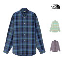 【GWも毎日発送】 セール SALE THE NORTH FACE ノースフェイス ロングスリーブ マドラス シャツ L/S MADRAS SHIRT シャツ トップス NR12431 メンズ