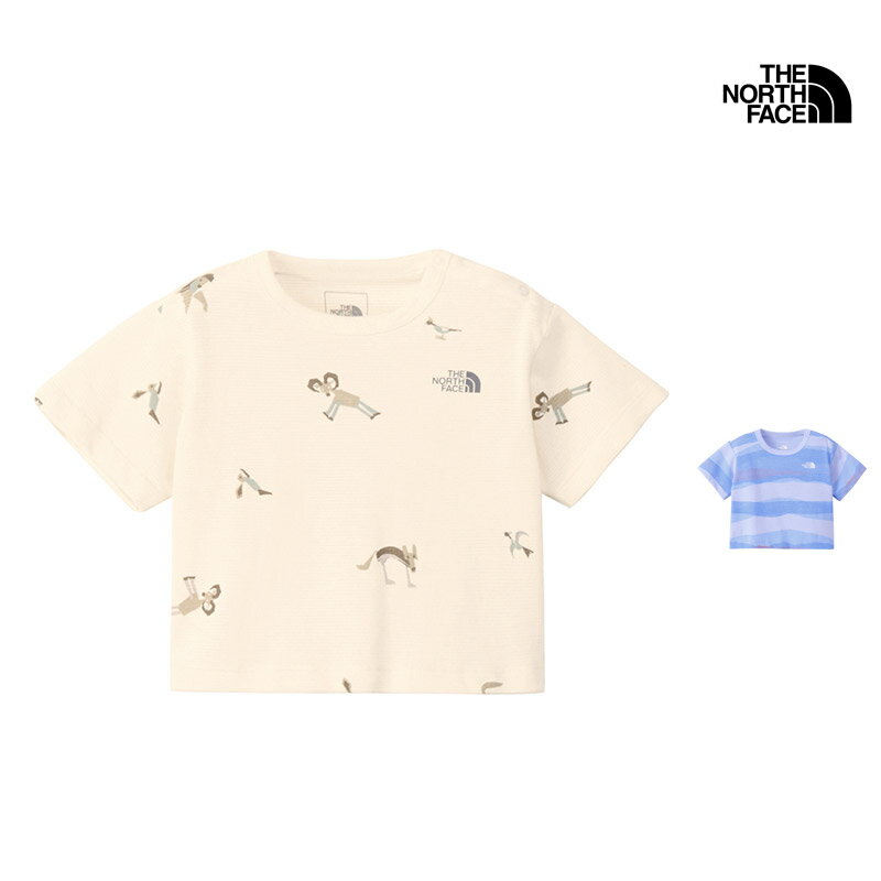 セール SALE THE NORTH FACE ザ・ノース・フェイス ベビー ショートスリーブ リトル ブリーズ ティー BABY S/S LITTLE BREEZE TEE Tシャツ トップス NTB32555 ベビー