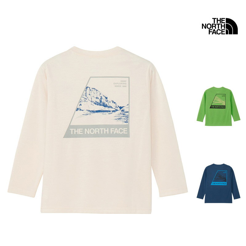 セール SALE THE NORTH FACE ザ・ノース・フェイス キッズ ロングスリーブ TNF