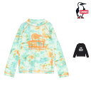 新作 CHUMS チャムス キッズ スプラッシュ ブービー フェイス ロングスリーブ Tシャツ KIDS SPLASH BOOBY FACE L/S T-SHI...