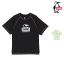 新作 CHUMS チャムス スプラッシュ ブービー フェイス Tシャツ SPLASH BOOBY FACE T-SHIRT トップス ラッシュガード CH11-...