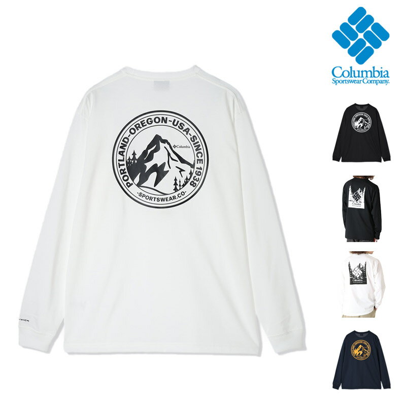 新作 COLUMBIA コロンビア アーバン ハイク グラフィック ロングスリーブ Tシャツ URBAN HIKE GRAPHIC LS TEE Tシャツ トップス PM0571 メンズ