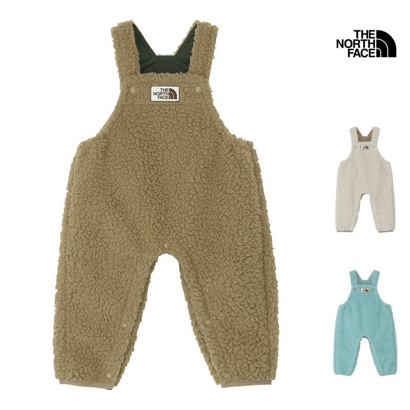 【P5倍 12月4日 19:59まで】 新作 THE NORTH FACE ザ・ノース・フェイス ベビー カドル フリース オーバーオール BABY CUDDLE FLEECE OVERALL ボトムス パンツ NAB72403 ベビー