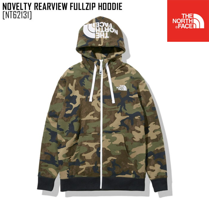 22-23 秋冬新作 ノースフェイス THE NORTH FACE NT62131 ノベルティー リアビュー フルジップ フーディー NOVELTY REARVIEW FULLZIP HOODIE パーカー スウェット メンズ